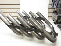 Headers - Zoomies LS   Chevy Dragster  2 " Mild Steel Unplated  Beautiful Tig Welded